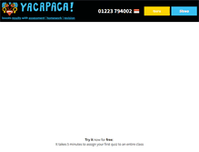 Tablet Screenshot of id.yacapaca.com